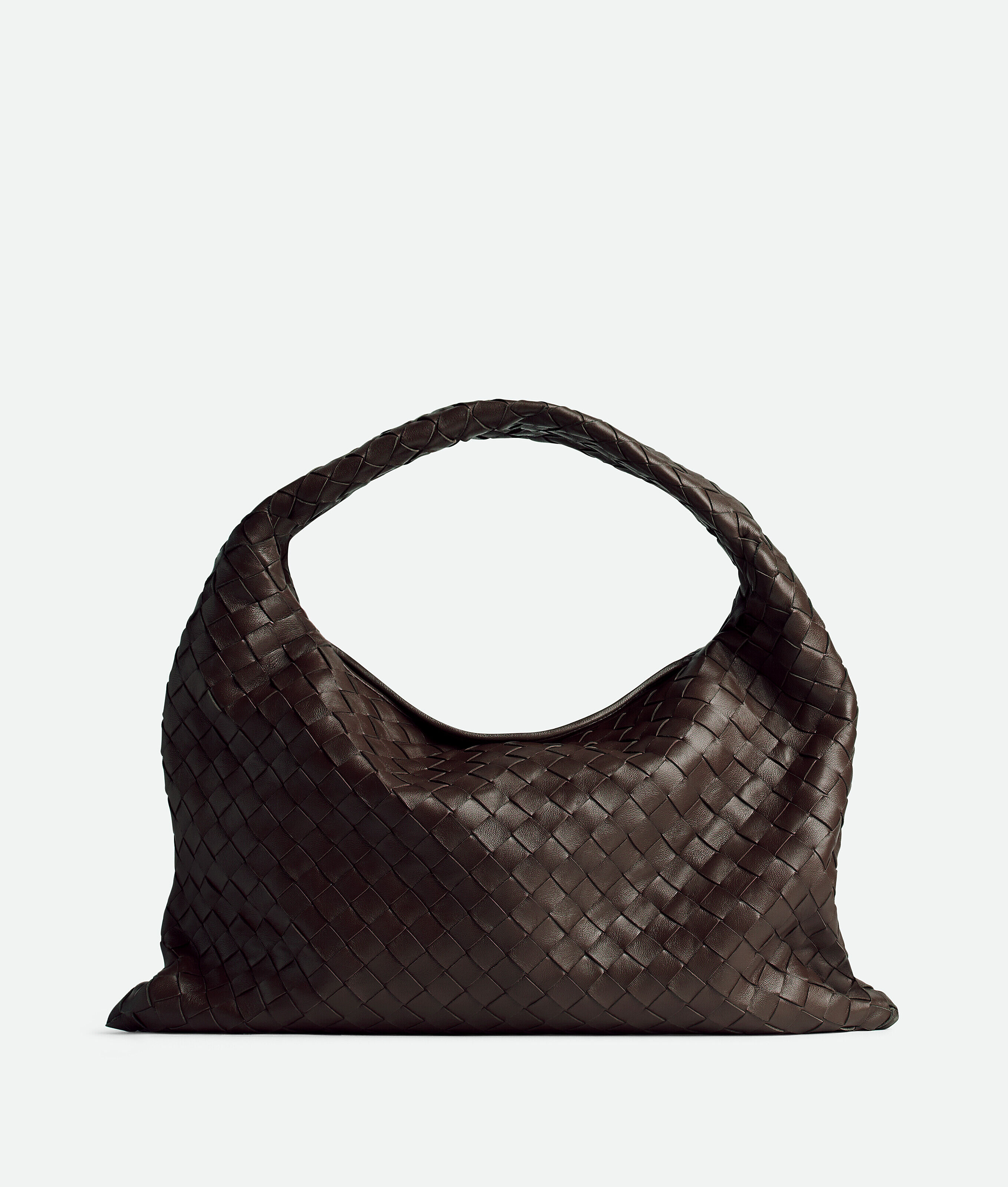 Shop Bottega Veneta Small Hop In Fondant